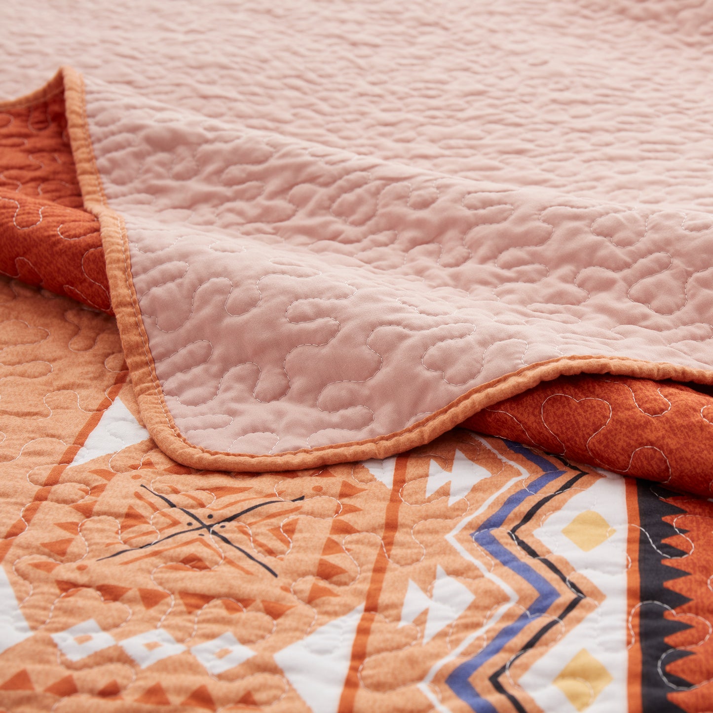 bohemian quilt set